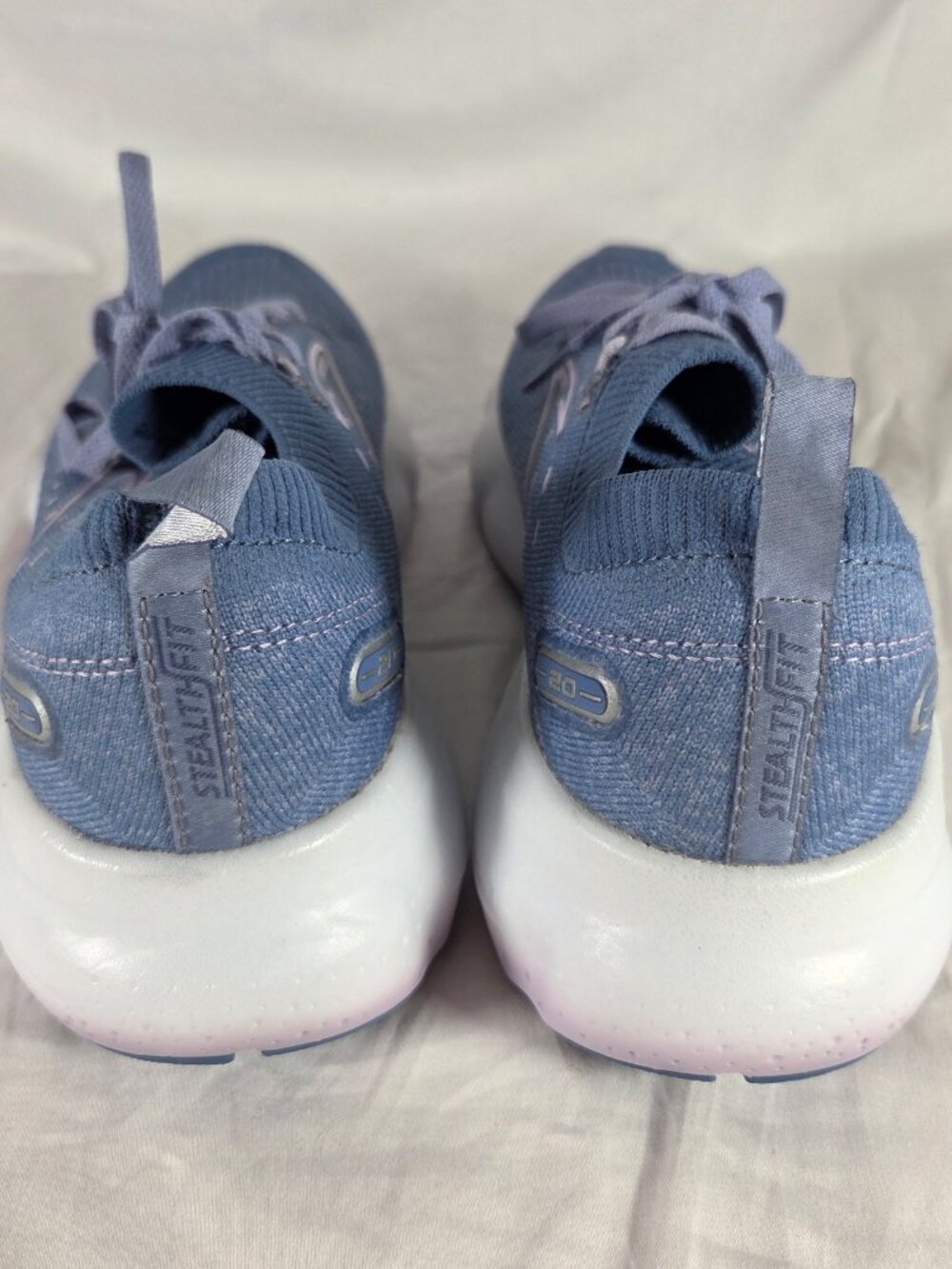 Brooks Glycerin StealthFit 20 Blue Lilac Running Shoes 7.5 - Picture 3 of 6